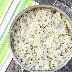 Cilantro Lime Rice my version of the famous Chipotle Restaurant Rice! 